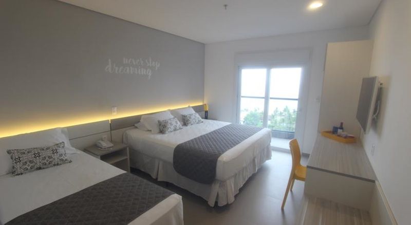 Nobile Hotel Гуаружа Экстерьер фото